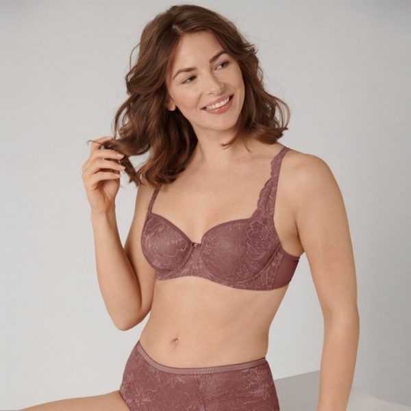 TRIUMPH Padded Bra Amourette Charm WHP02 10201686-00UD Rose Brown (Σάπιο Μήλο)