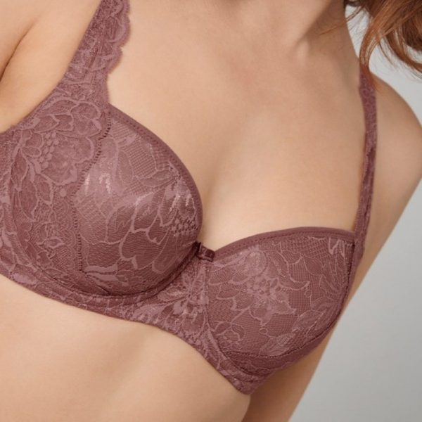 TRIUMPH Padded Bra Amourette Charm WHP02 10201686-00UD Rose Brown (Σάπιο Μήλο)