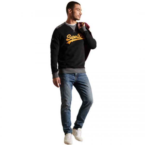 SUPERDRY® VINTAGE LOGO COLOURBLOCK ΦΟΥΤΕΡ M2011551A-02A Black