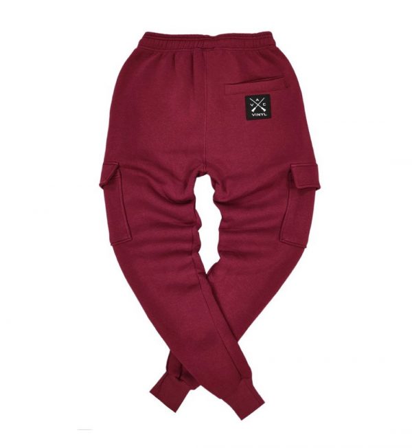 VINYL ART CLOTHING CARGO PANTS 0315006 Bordeaux