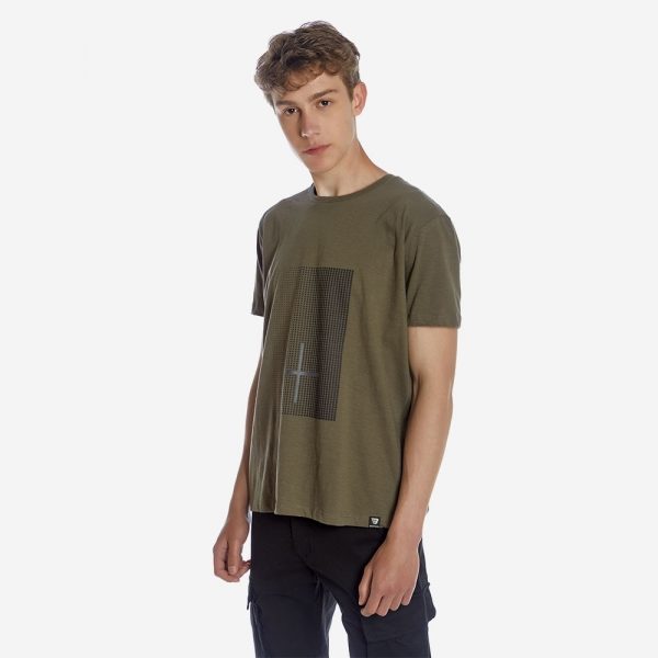 BROKERS ΑΝΔΡΙΚΟ T-SHIRT 22012-239-04 OLIVE