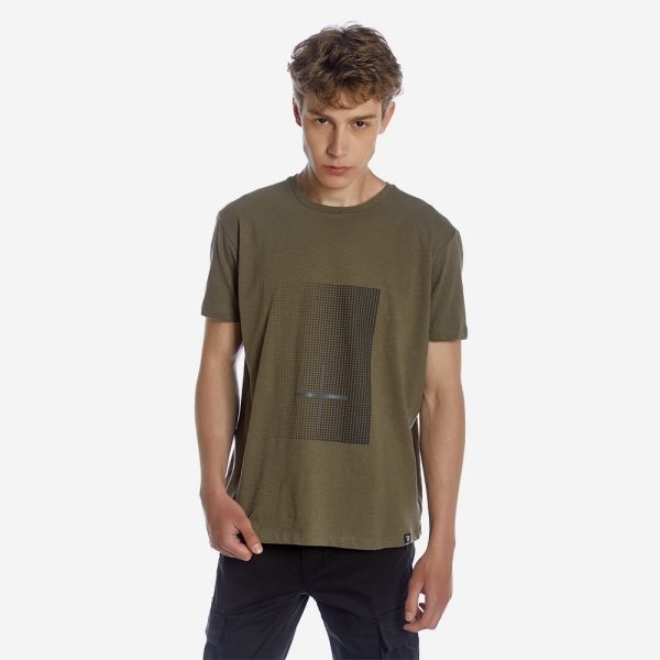 BROKERS ΑΝΔΡΙΚΟ T-SHIRT 22012-239-04 OLIVE