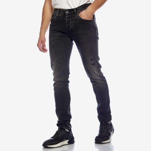 ΑΝΔΡΙΚΟ ΠΑΝΤΕΛΟΝΙ JEAN BROKERS 22513-411-47-BLACK/Μαύρο