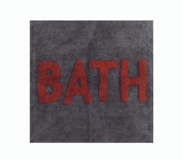 Nef&Nef ΧΑΛΑΚΙ ΜΠΑΝΙΟΥ BATH 80X80 031826-Grey/Γκρί