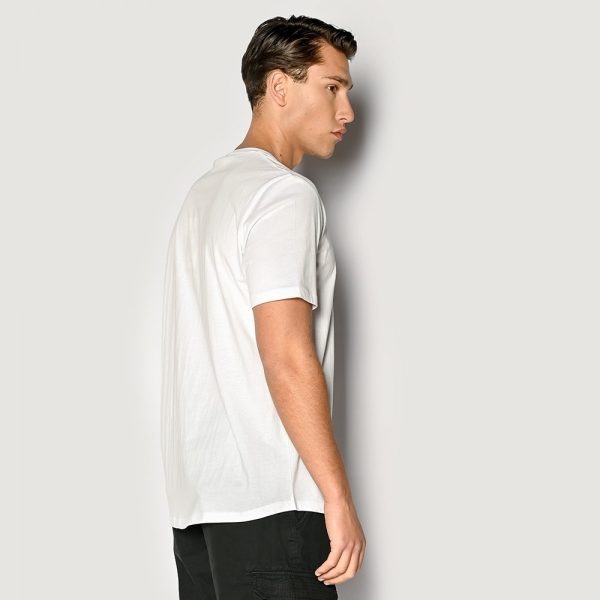 Brokers Jeans T-SHIRT ΑΝΔΡΙΚΟ BROKERS ΜΕ ΤΥΠΩΜΑ 23017-205-01-White/Λευκό