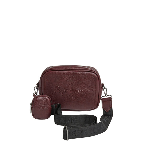 PEPE JEANS 'BASSY BASS' ΤΣΑΝΤΑ ΓΥΝΑΙΚΕΙΑ PL031456-299 Burgundy Red/Μπορντώ