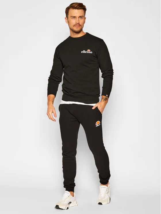 Ellesse Regular fit Μπλούζα φούτερ 'Fierro SHS08784-Black/Μαύρο