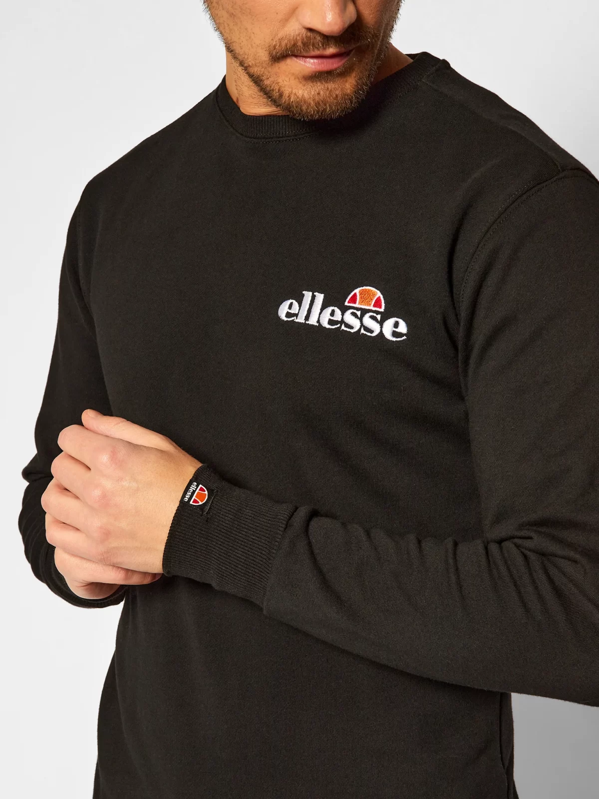 Ellesse Regular fit Μπλούζα φούτερ 'Fierro SHS08784-Black/Μαύρο