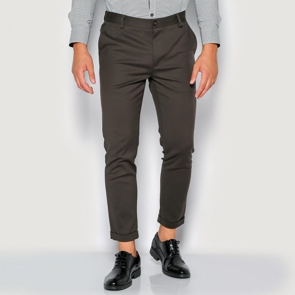 SOGO ΠΑΝΤΕΛΟΝΙ ΑΝΔΡΙΚΟ SOGO SLIM FIT 23534-847-103-KHAKI/Χακί