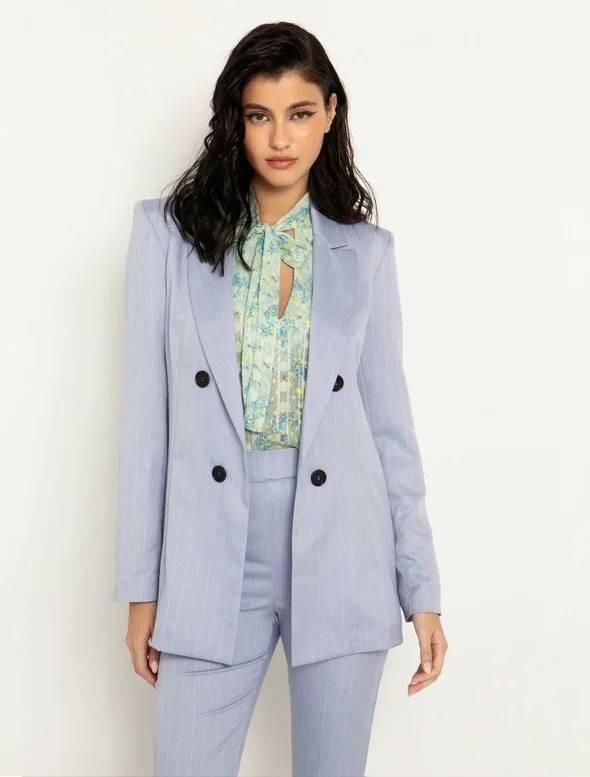 Toi&Moi Blazer -  40-0737-124 - Ριγέ/Striped