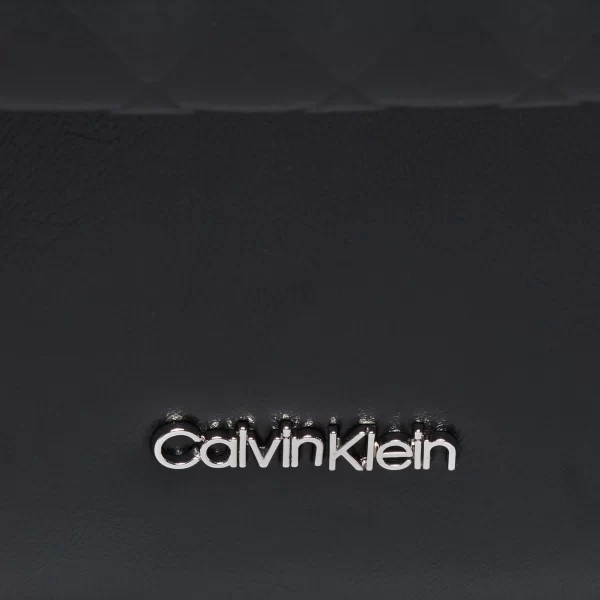 Calvin Klein Γυναικεία Τσάντα Mini Quilt Camera Bag - K60K611884 BEH - Μαύρο/Black