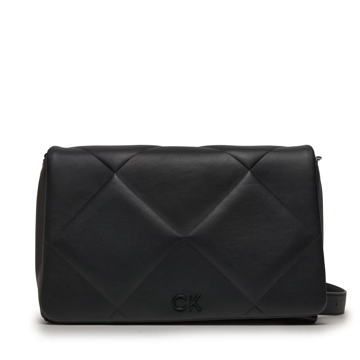 Calvin Klein Γυναικεία Τσάντα Quilt Large Shoulder - K60K611664 BEH - Μαύρη/Black