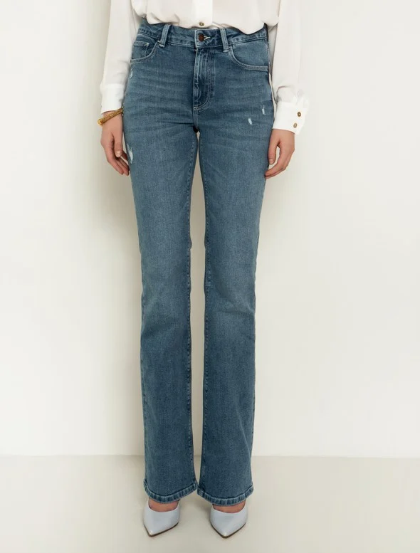 Toi&Moi Bootcut τζιν blue 20-5139-124-Μεσαίο Μπλέ