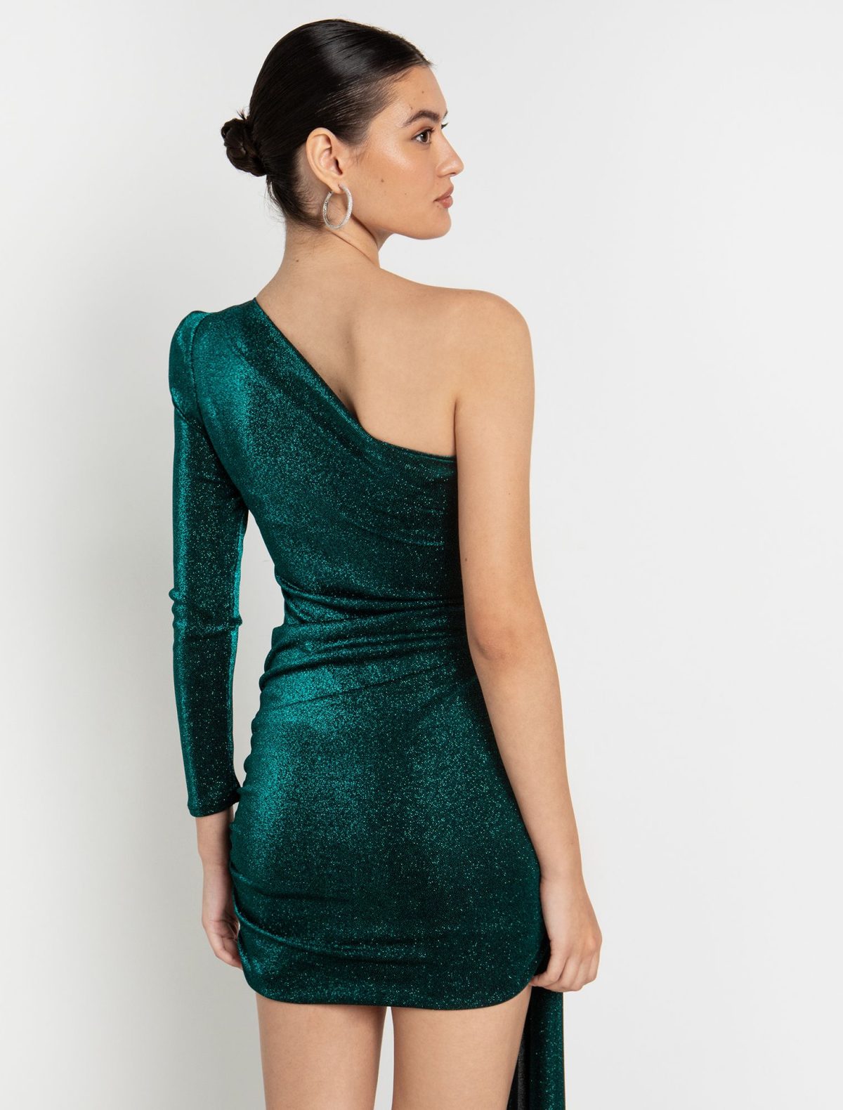 Toi&Moi Μίνι one-shoulder φόρεμα 50-6453-224-Green/Πράσινο