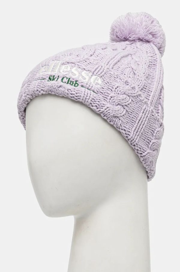 Ellesse Sanga Pom Pom Beanie SAXA3762-Lilac/Λιλά