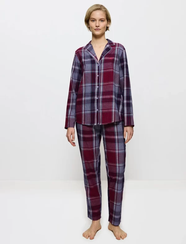 Triumph Boyfriend PW X Checks-Pyjamas TRU10216554-Red/Κόκκινο